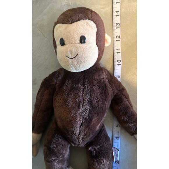 GUC Gund Stuffed Monkey Curious George Soft Cuddly Stuffie - Picture 6 of 6